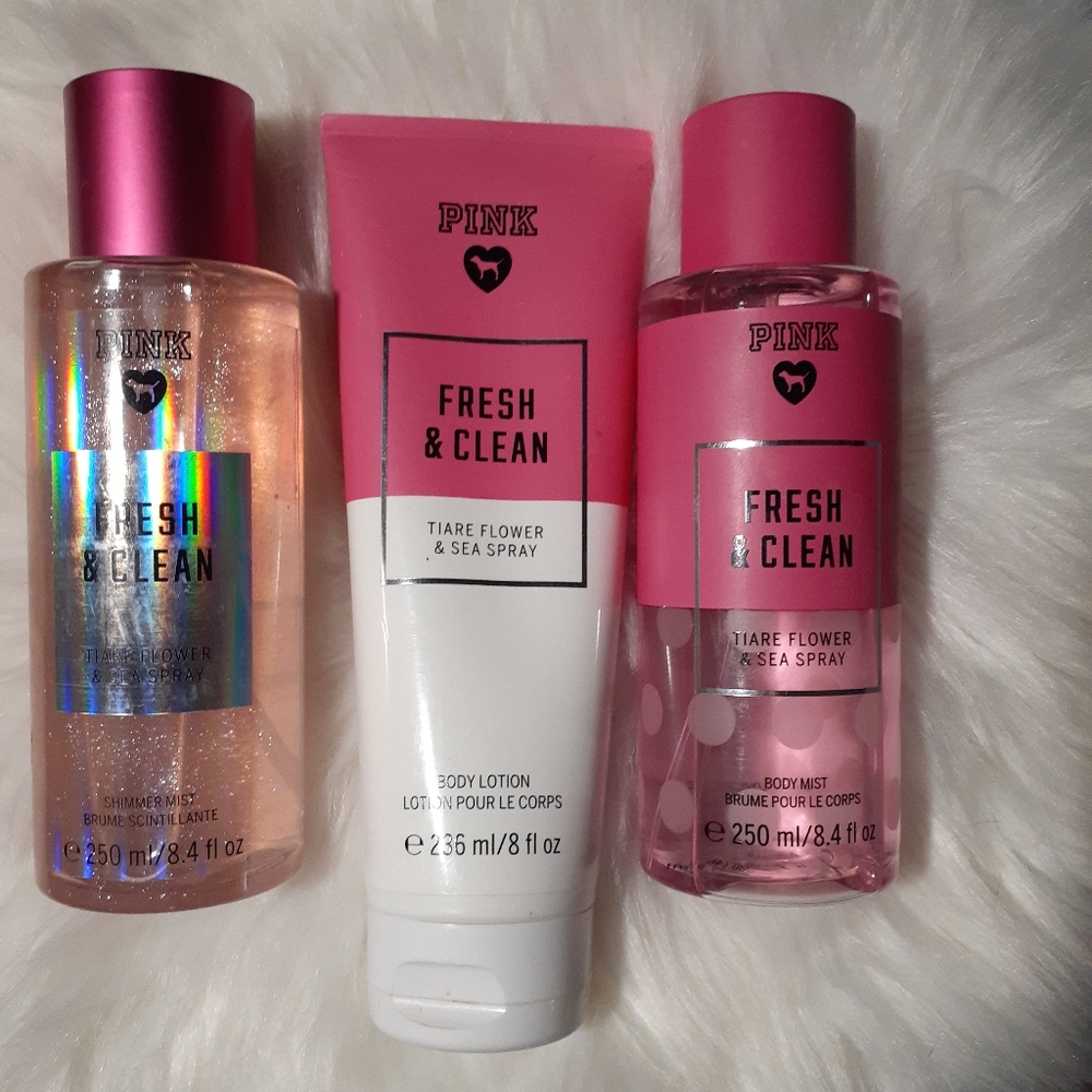 VS PINK fresh & clean